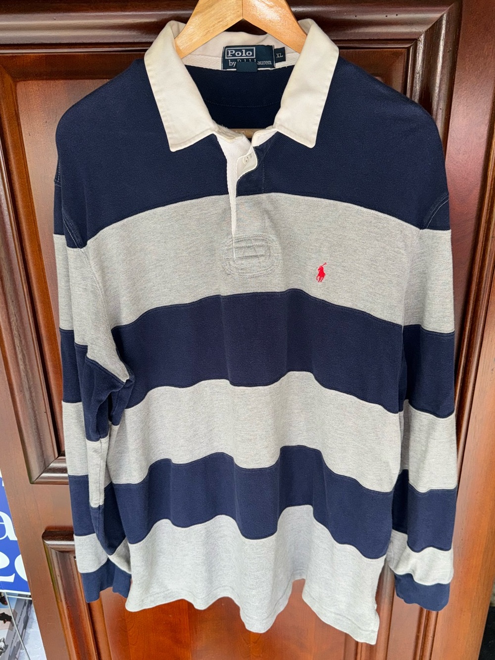 Polo Ralph Lauren multi color ruby style long sleeve polo shirt